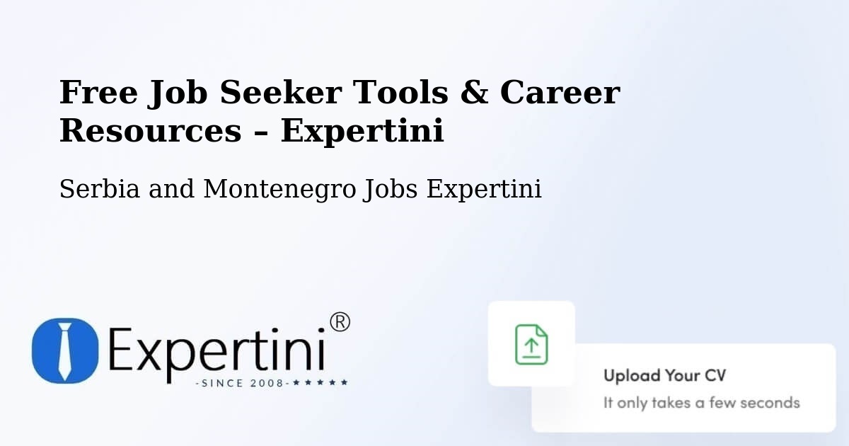 Free Job Seeker Tools & Career Resources – Midland - Midland, Serbia and Montenegro Jobs Expertini