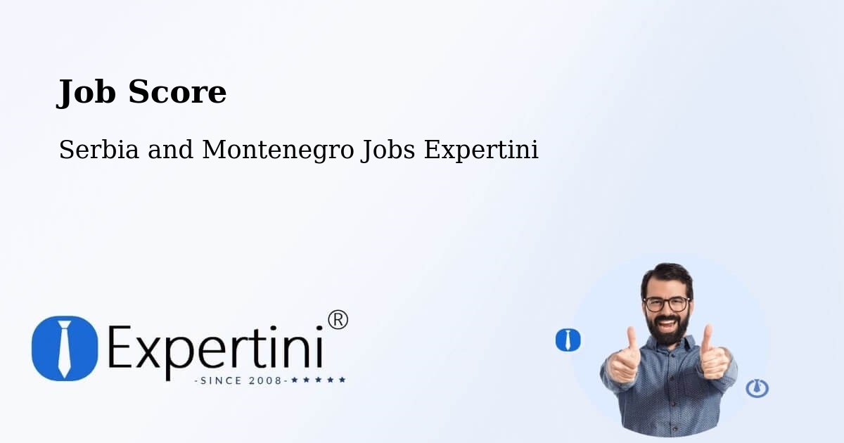 Job Score & Job Description Score Tool – Midland - Serbia and Montenegro Jobs Expertini