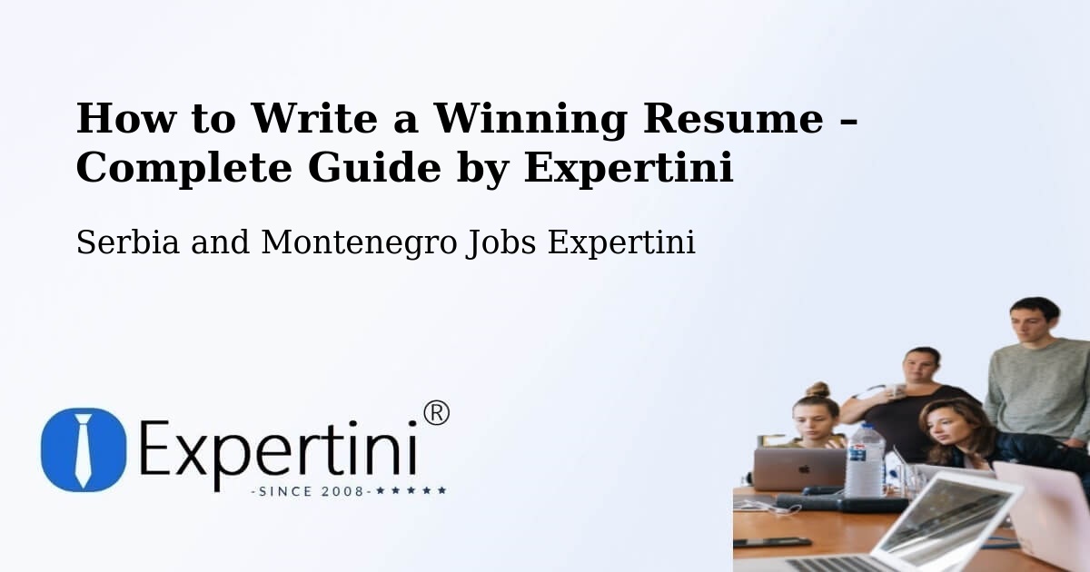Resume Writing Guide for Job Seekers – Midland - Midland, Serbia and Montenegro Jobs Expertini